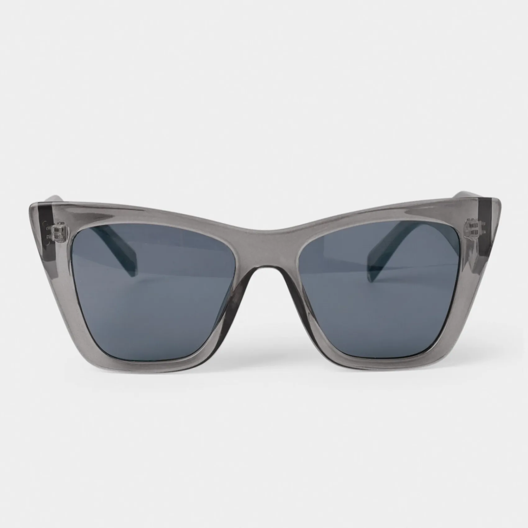 Katie Loxton Women's Sunglasses | Honeymoon Gifts*Porto Black Cat Eye Sunglasses Transparent Grey