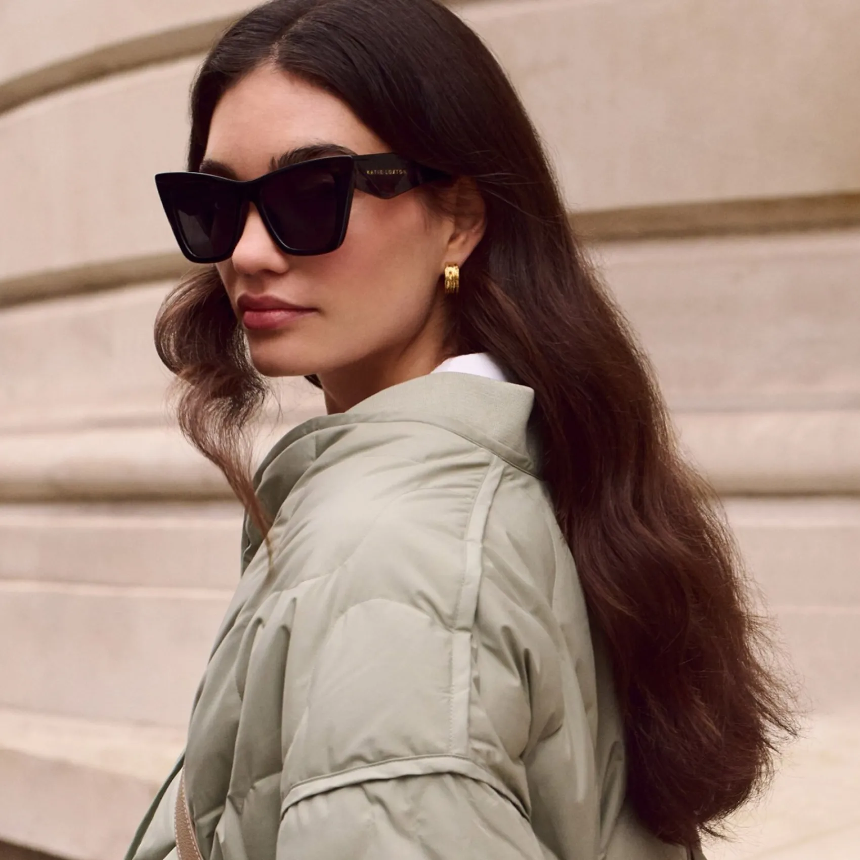 Katie Loxton Women's Sunglasses | Honeymoon Gifts*Porto Cat Eye Sunglasses Black Tortoiseshell