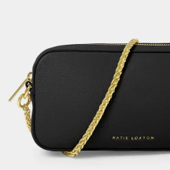 Katie Loxton Wedding Guest Bags | Occasion Handbags*Remi Slider Chain Crossbody Bag Black