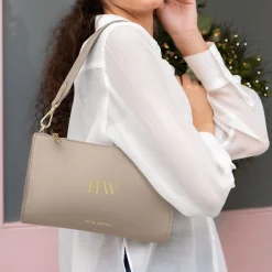 Katie Loxton Wedding Guest Bags*Reya Shoulder Bag Light Taupe