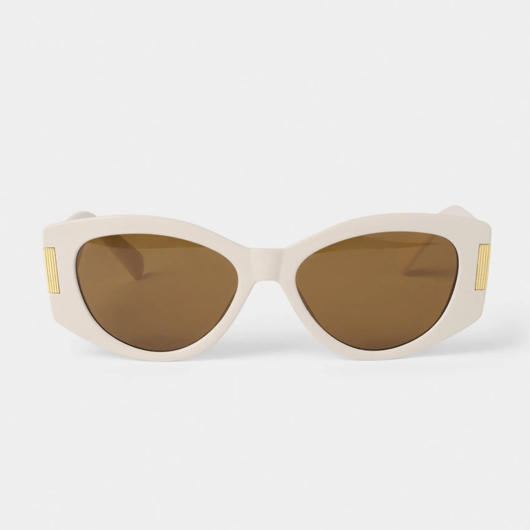 Katie Loxton Women's Sunglasses | Honeymoon Gifts*Rimini Oval Sunglasses Off White
