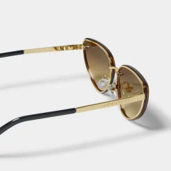 Katie Loxton Women's Sunglasses | Honeymoon Gifts*Saint-Tropez Cat Eye Sunglasses Brown Tortoiseshell
