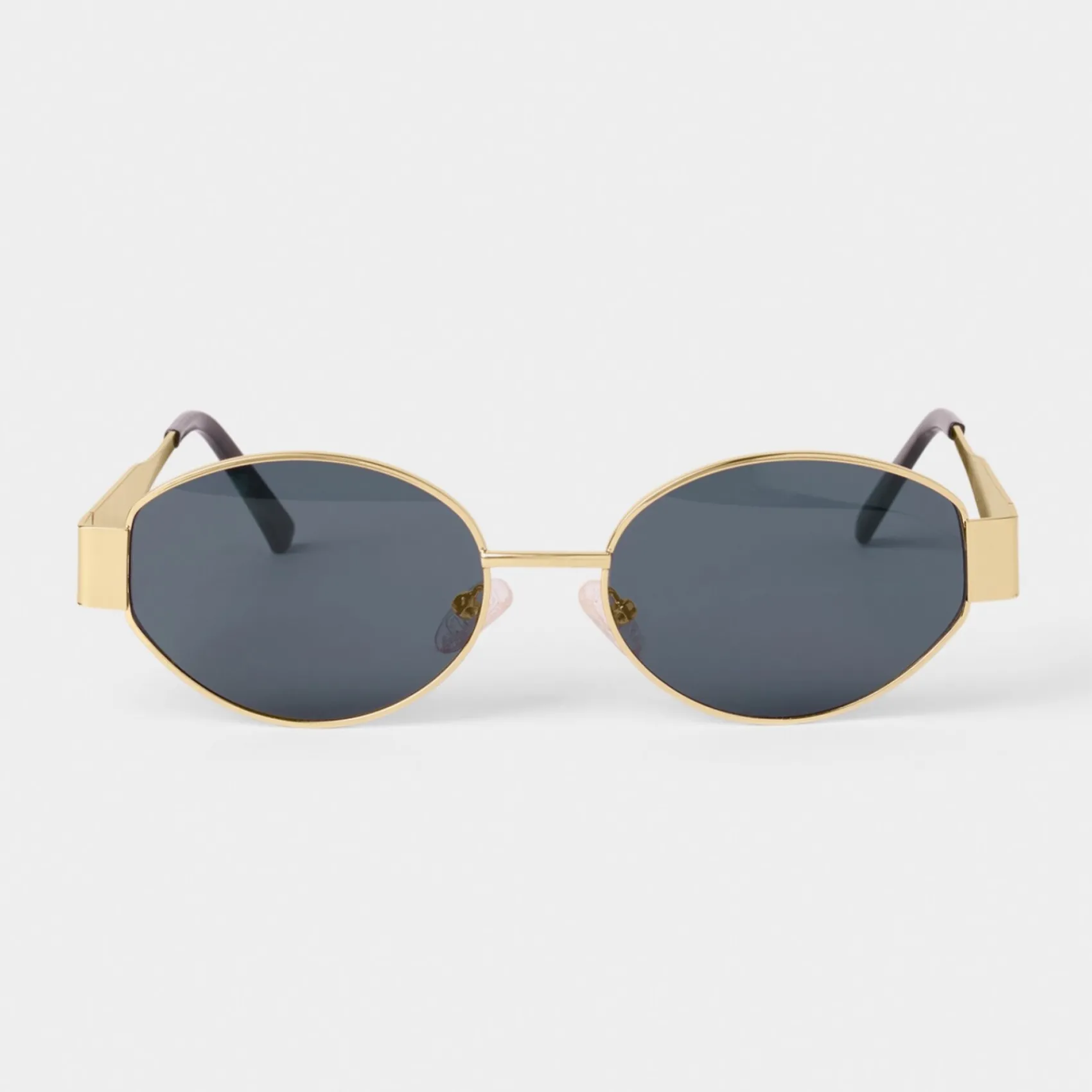 Katie Loxton Women's Sunglasses | Honeymoon Gifts*Siena Oval Sunglasses Matt Gold