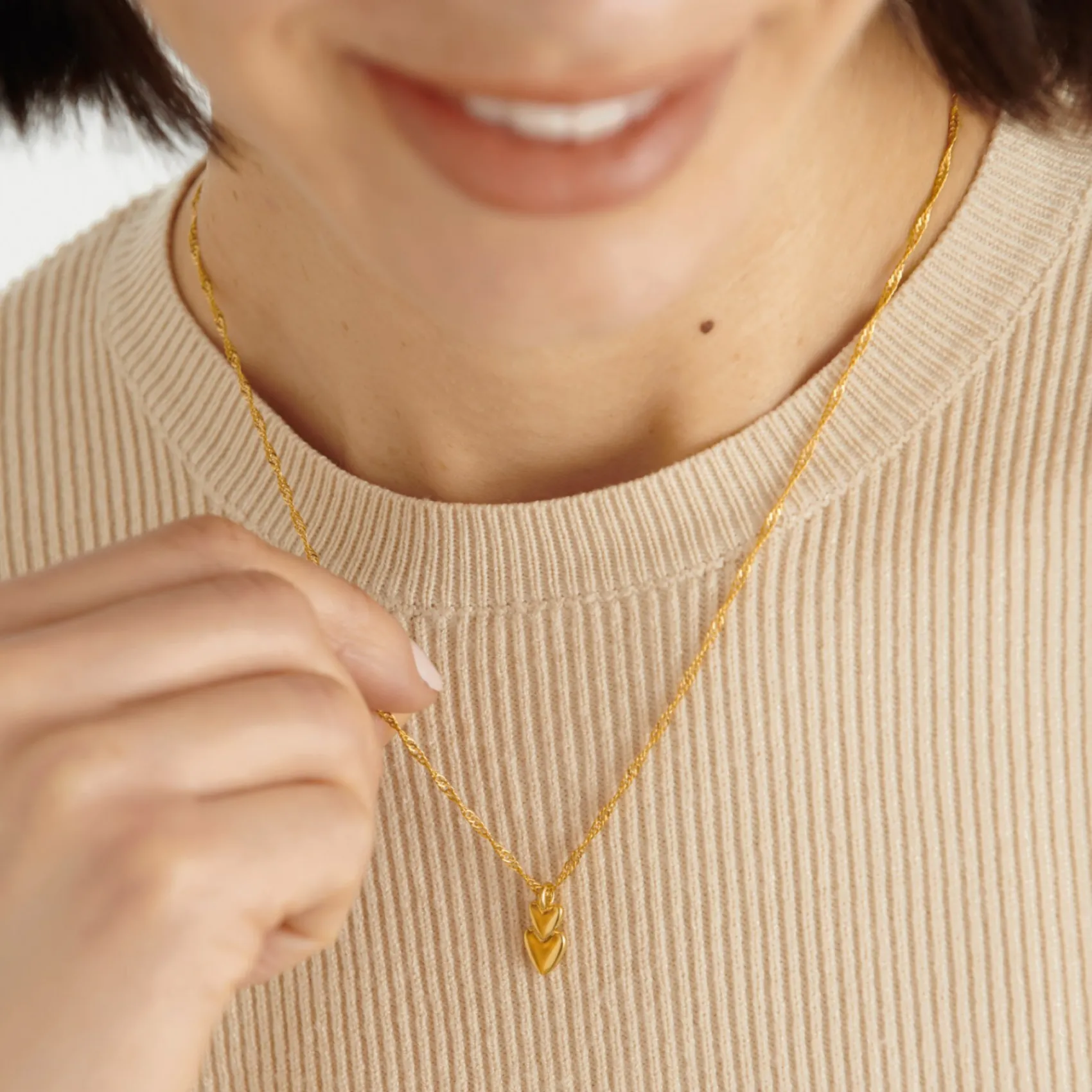 Katie Loxton Engagement Gifts | Bridesmaid Gifts*'So Loved' Gold Charm Necklace