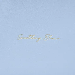 Katie Loxton Sentiment Pouches | Something Blue Gifts*'Something Blue' Sentiment Pouch Powder Blue