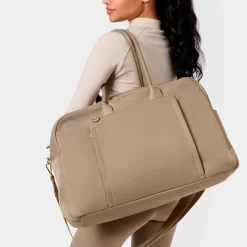 Katie Loxton Weekend Bags | Weekend Bags*Nylon-Luxe Gym Bag Taupe