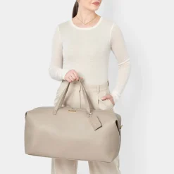 Katie Loxton Honeymoon Gifts | Bride Gifts*Weekend Holdall Duffle Bag Taupe