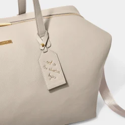 Katie Loxton Honeymoon Gifts | Bride Gifts*Weekend Holdall Duffle Bag Taupe