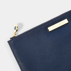 Katie Loxton Sentiment Pouches | Mother Of The Groom Gifts*'Thank You For Helping Me Tie The Knot' Pouch Navy