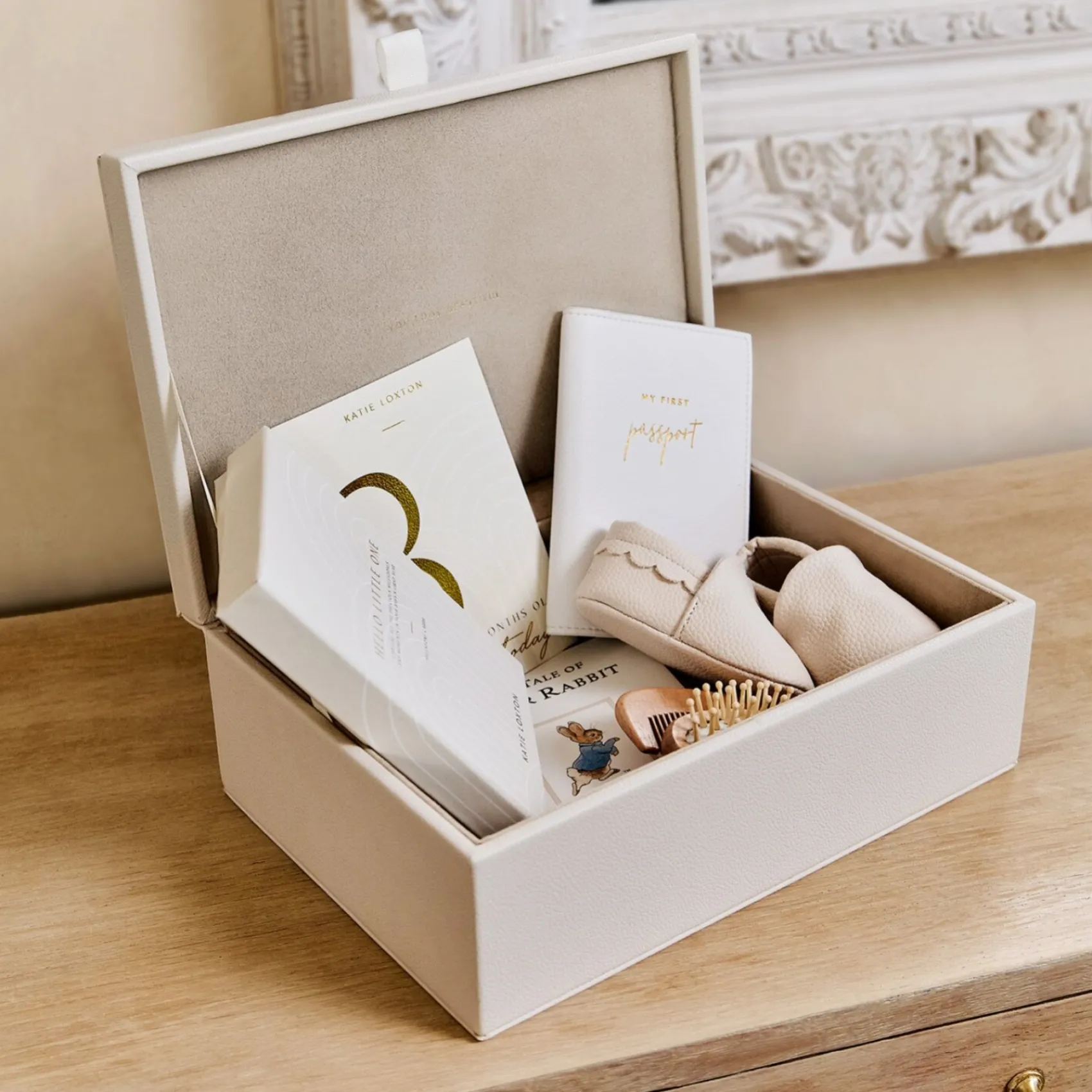 Katie Loxton Wedding Keepsake Boxes | Bride Gifts*Wedding Keepsake Box 'Memories To Treasure Forever' Off White