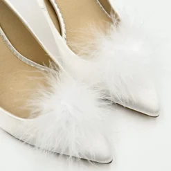 Rainbow Club Shoe Jewellery | Shoe Clips*Kitty by | Feather Pom Pom Shoe Clips