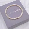Lace & Favour Bride Gifts | Pearl Jewellery*Laisani Simple Freshwater Pearl Wedding Bracelet Ivory/ Silver