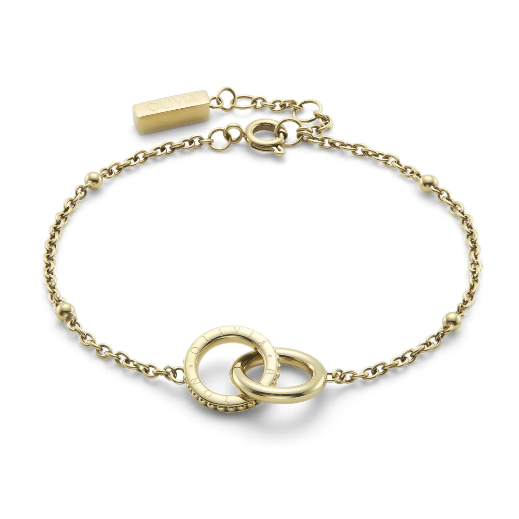 Olivia Burton Women's Jewellery | Engagement Gifts*Amity Interlock Gold Plated Bracelet