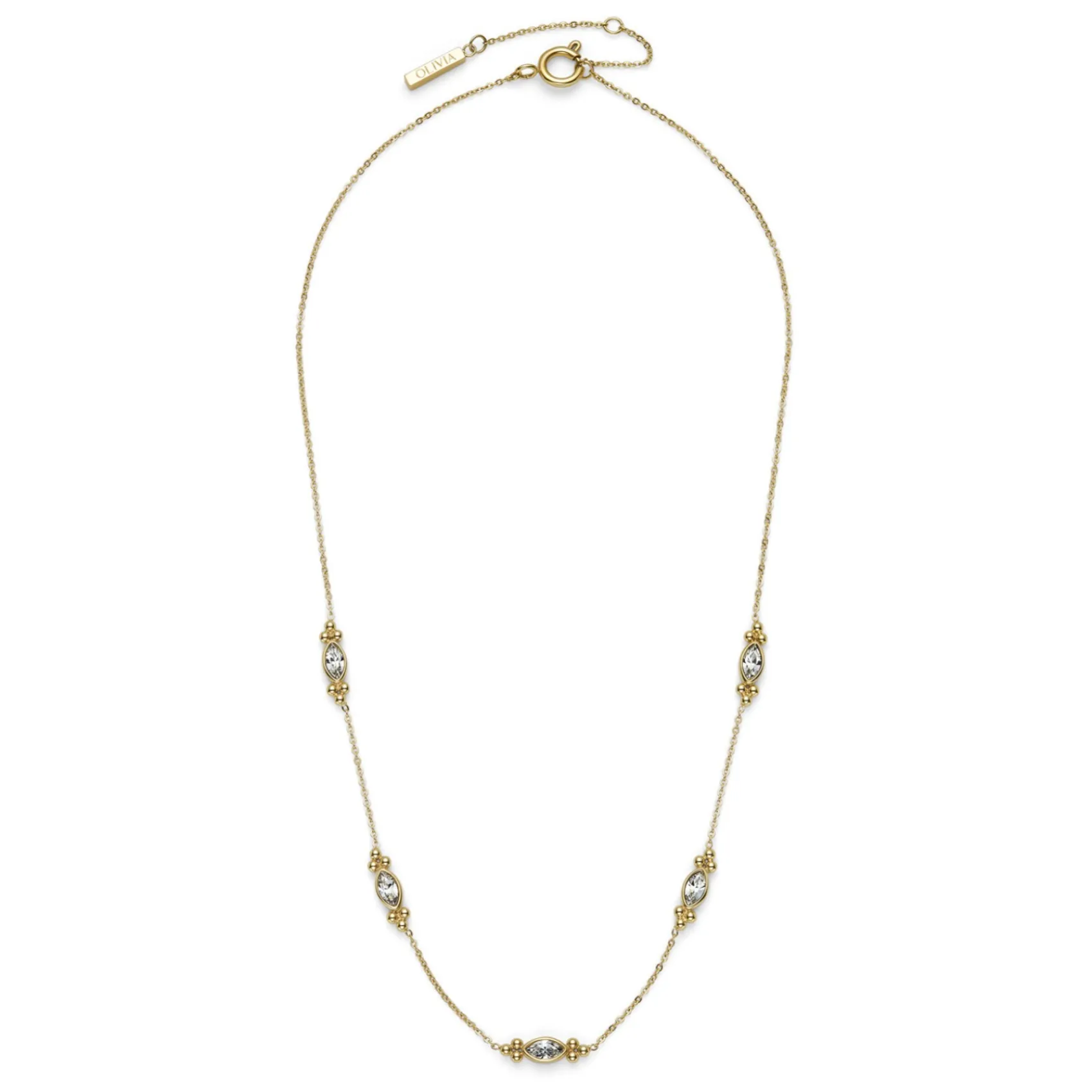 Olivia Burton Women's Jewellery | Honeymoon Gifts*Dainty Gold Plated Crystal Necklace