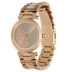 Olivia Burton Women's Watches | Bride Gifts*Floral 34mm Rose Gold Bracelet Watch with Crystal Detail
