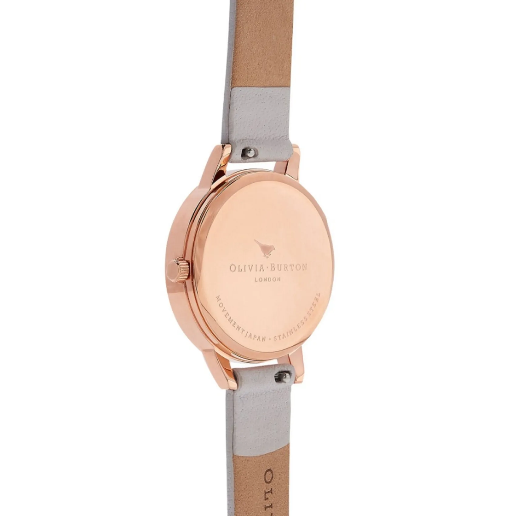 Olivia Burton Women's Watches | Bride Gifts*Floral 30mm Rose Gold and White Leather Strap Watch