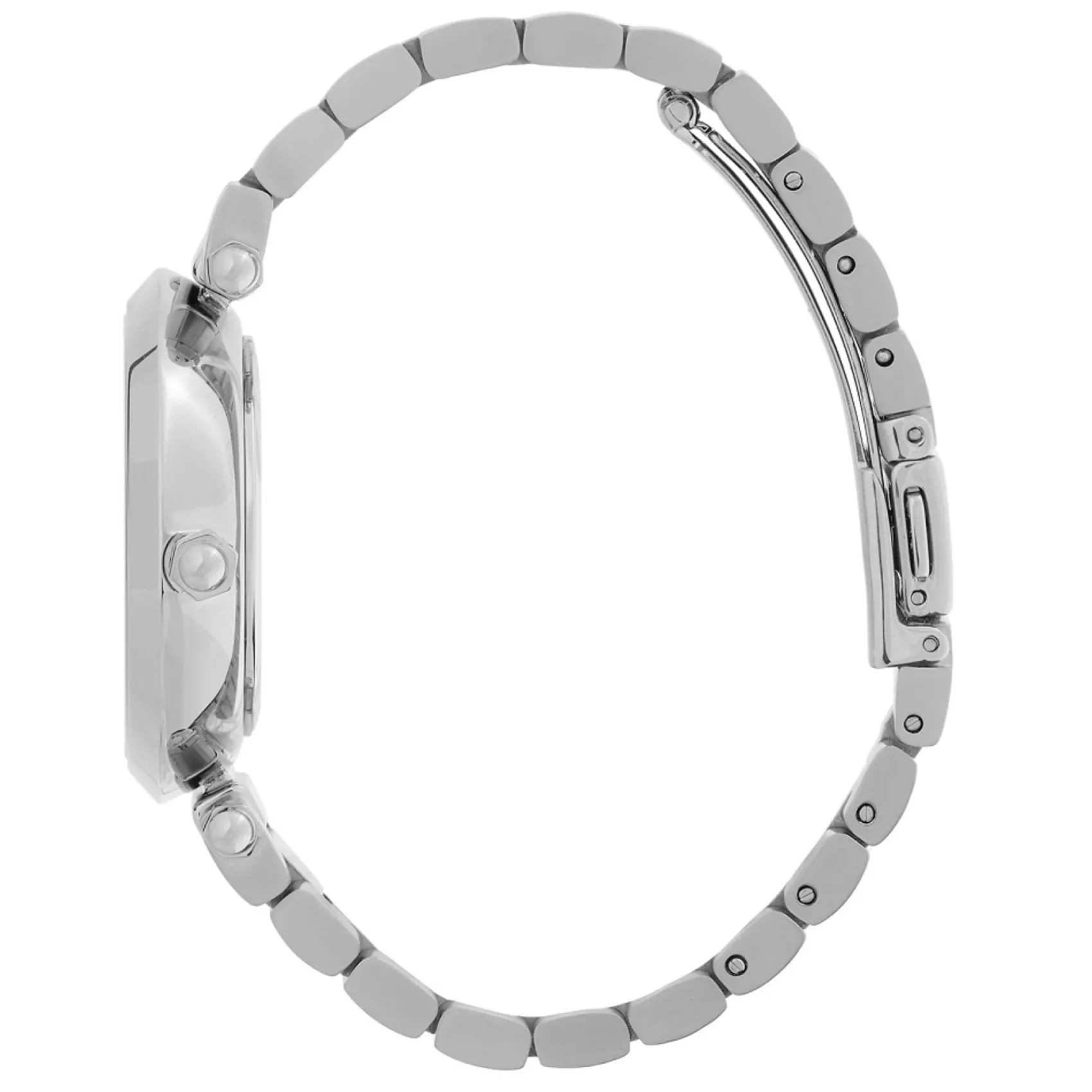 Olivia Burton Women's Watches | Bride Gifts*Floral 34mm Silver Bracelet Watch with Crystal Detail
