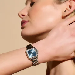Olivia Burton Women's Watches | Something Blue Gifts*Grosvenor 28mm Blue and Silver Bracelet Watch