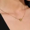 Olivia Burton Women's Jewellery | Honeymoon Gifts*Minima Bee and Honeycomb Gold Pendant Necklace
