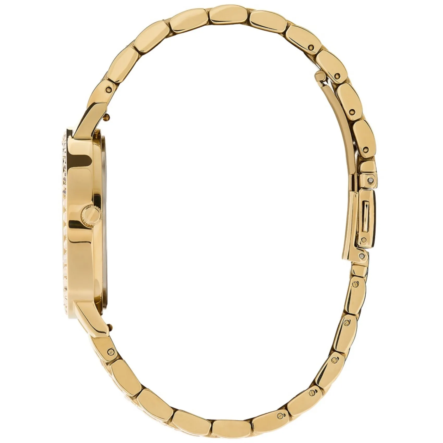 Olivia Burton Women's Watches | Bride Gifts*Mother of Pearl and Crystal 34mm Gold Bracelet Watch