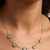 Olivia Burton Women's Jewellery | Silver Wedding Jewellery*Tudor Rose Silver Tone Necklace