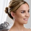 Lace & Favour Bride Gifts | Pearl Jewellery*Panama Vintage Inspired Crystal and Pearl Earrings Ivory/ Silver