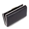 Paradox London Prom Bags | Occasion Handbags*Doria Shimmer Box Clutch Bag Black