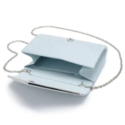 Perfect Bridal Something Blue Gifts | Wedding Guest Bags*Bea Suede Envelope Clutch Bag Blue