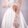 Perfect Bridal Wedding Dress Sleeves*Polka Dot Wedding Dress Sleeves Ivory