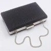 Perfect Bridal Prom Bags | Occasion Handbags*Sorrel Sparkly Diamante Box Clutch Bag Black