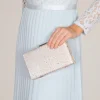 Perfect Bridal Prom Bags | Occasion Handbags*Sorrel Sparkly Diamante Box Clutch Taupe