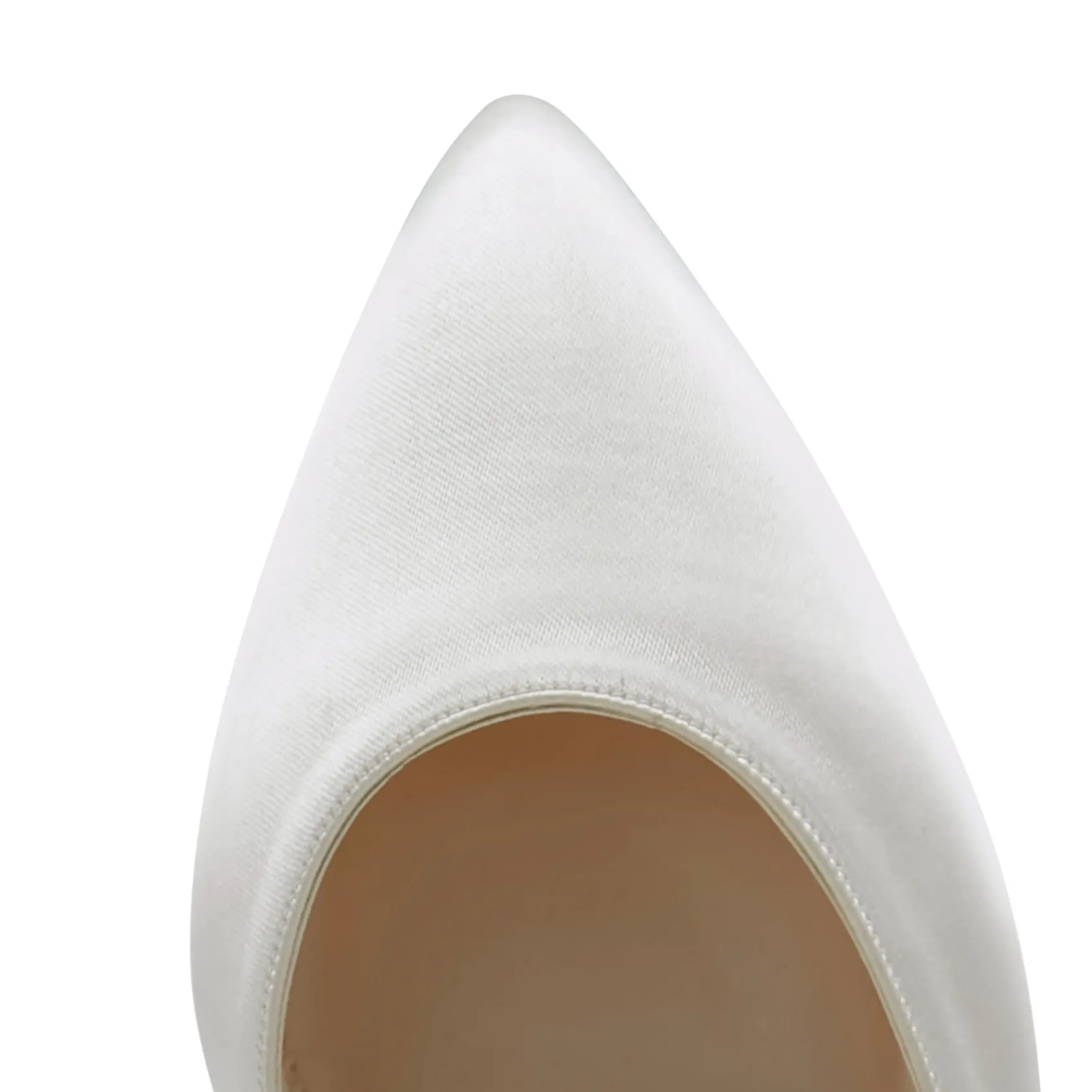 Rainbow Club Mother Of The Bride Shoes | Wedding Shoes*Elari Dyeable Satin Ankle Strap Court Shoes Ivory