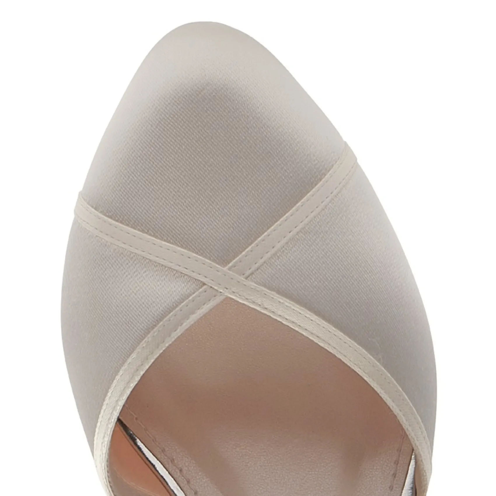 Rainbow Club Mother Of The Bride Shoes | Wedding Shoes*Shirley Dyeable Satin Wide Fit Wedding Shoes Ivory