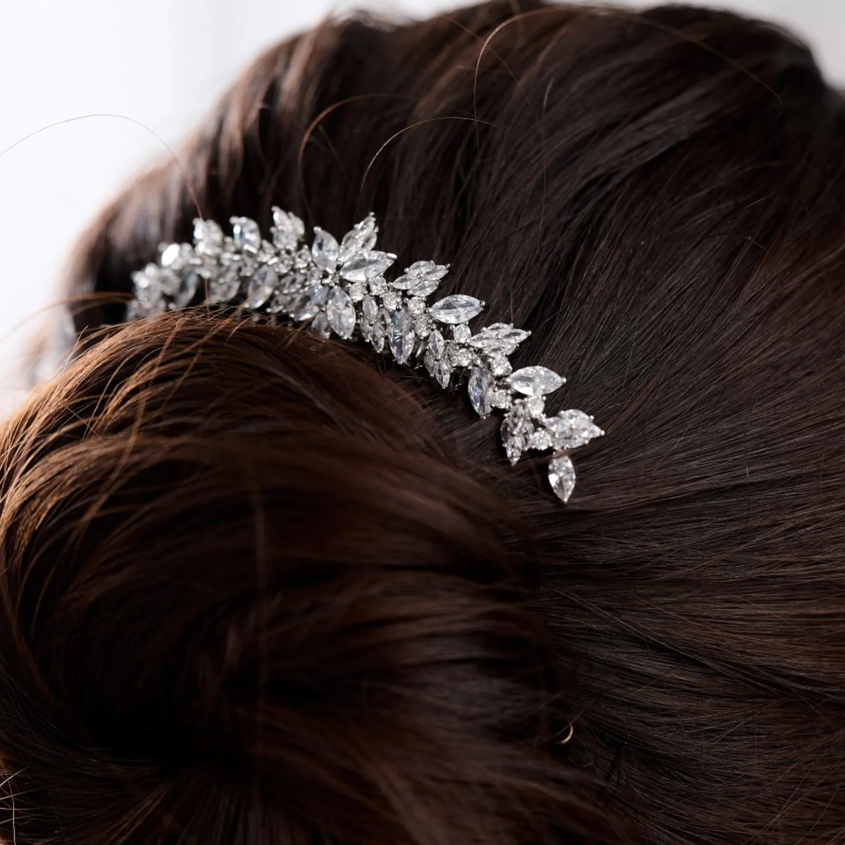 Lace & Favour Prom Hair Clips & Combs | Bride Gifts*Rapture Small Crystal Wedding Hair Comb Silver