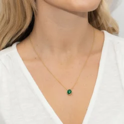 Sarah Alexander Mother Of The Groom Gifts | Mother Of The Bride Gifts*Muse Cloudy Green Kyanite Solitaire Pendant