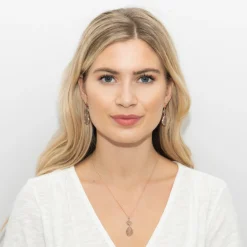 Sarah Alexander Mother Of The Groom Gifts | Mother Of The Bride Gifts*Nomad Grey Chalcedony Double Drop Pendant