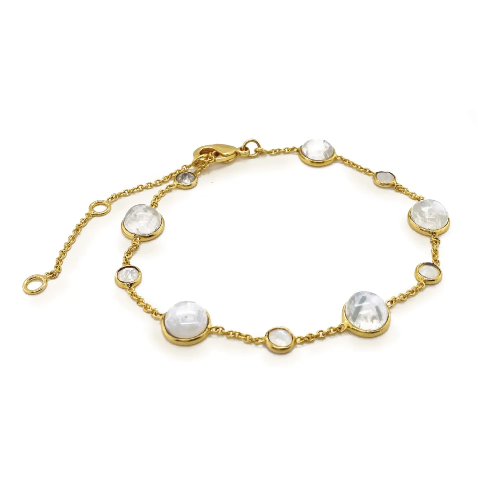Sarah Alexander Mother Of The Groom Gifts | Mother Of The Bride Gifts*Shoreline Moonstone Gold Chain Bracelet