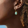 Sarah Alexander Something Blue Gifts | Mother Of The Groom Gifts*Tangiers Amazonite Gold Drop Earrings