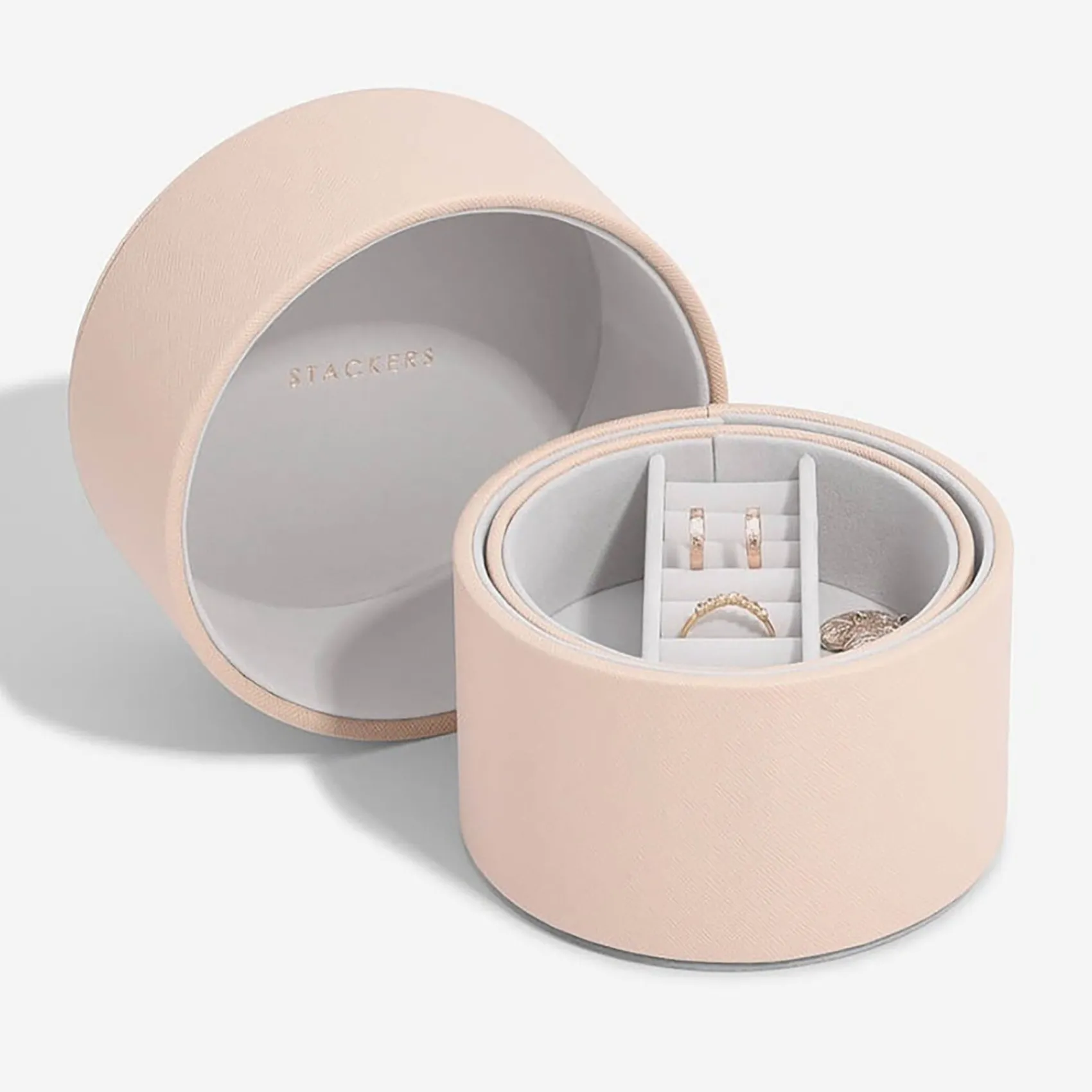 Stackers Mother Of The Groom Gifts | Mother Of The Bride Gifts*Bedside Table Jewellery Box Pod Blush