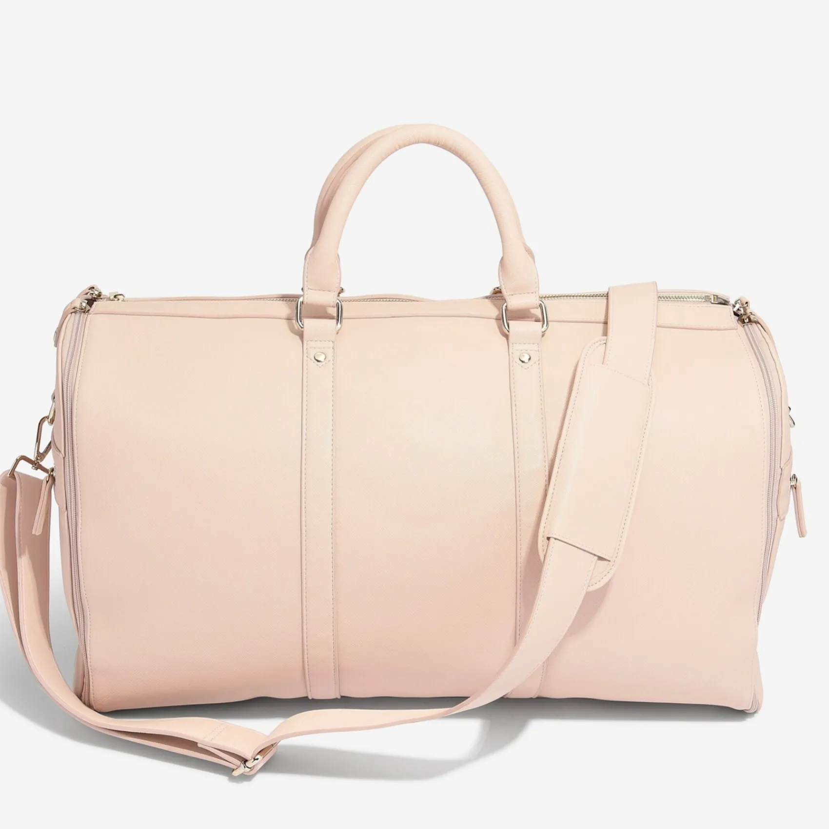 Stackers Mother Of The Groom Gifts | Mother Of The Bride Gifts*Pink Garment Weekend Bag Blush