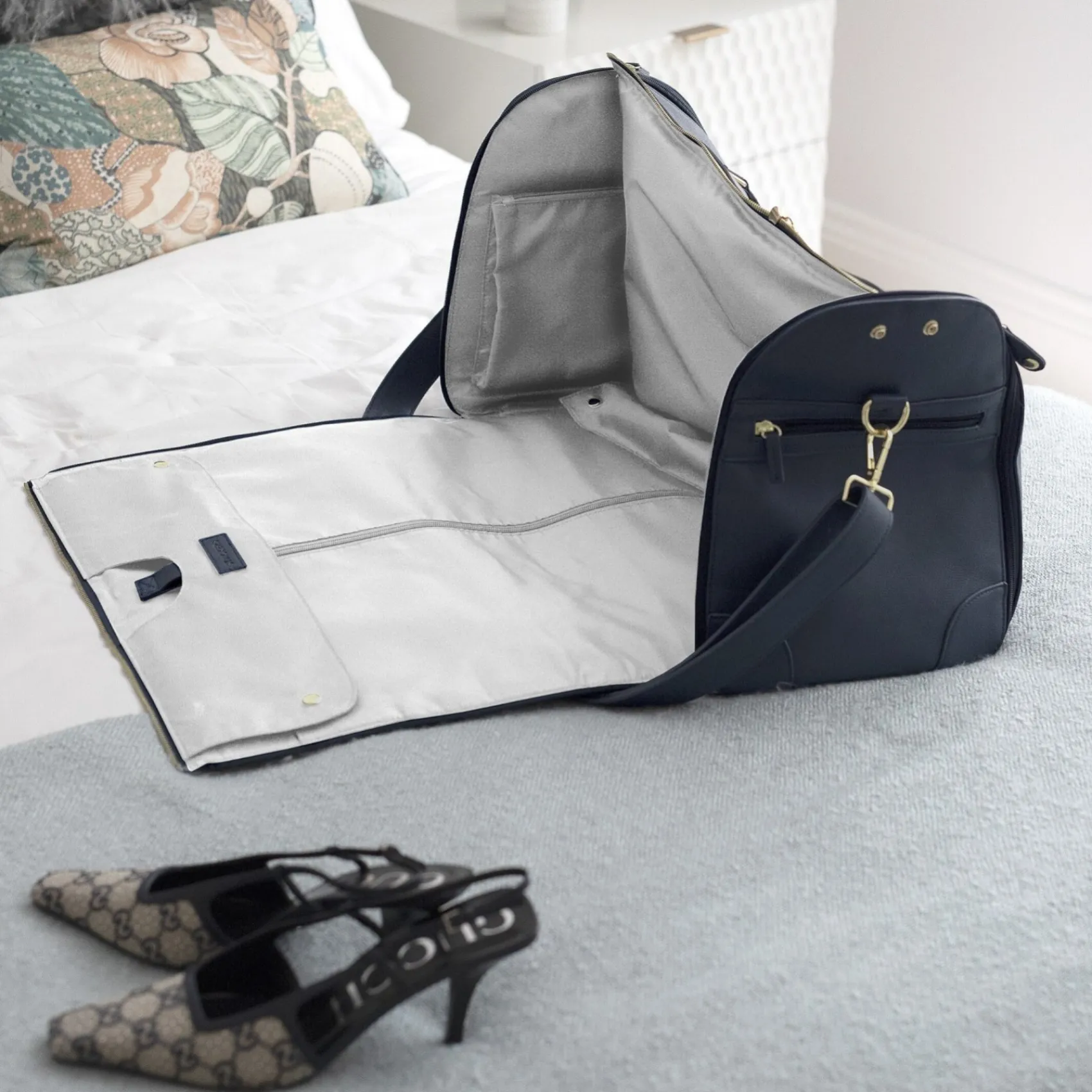 Stackers Mother Of The Groom Gifts | Mother Of The Bride Gifts*Garment Weekend Bag Navy