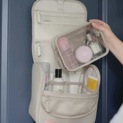 Stackers Honeymoon Gifts | Bride Gifts*Hanging Wash Bag Oatmeal