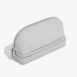 Stackers Honeymoon Gifts | Bridesmaid Gifts*Cosmetic and Jewellery Bag Pebble Grey