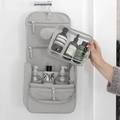 Stackers Honeymoon Gifts | Wash Bags*Hanging Wash Bag Pebble Grey