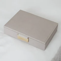 Stackers Mother Of The Groom Gifts | Mother Of The Bride Gifts*Mini Jewellery Box Taupe