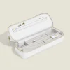 Stackers Honeymoon Gifts | Bridesmaid Gifts*Cosmetic and Jewellery Bag White Pebble