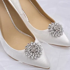 Lace & Favour Shoe Jewellery | Shoe Clips*Sunbeam Sparkly Crystal Shoe Clips