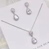 Lace & Favour Bridesmaid Gifts | Crystal Jewellery*'Thank You For Being My Bridesmaid' Silver Crystal Jewellery Set