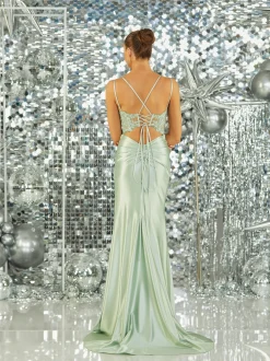 Tiffanys Prom Tiffanys Prom Dresses | Green Prom Dresses*Tiffanys Nina Sage Green Prom Dress