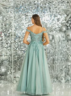 Tiffanys Prom Tiffanys Prom Dresses | Green Prom Dresses*Tiffanys Roxy Sage Green Prom Dress